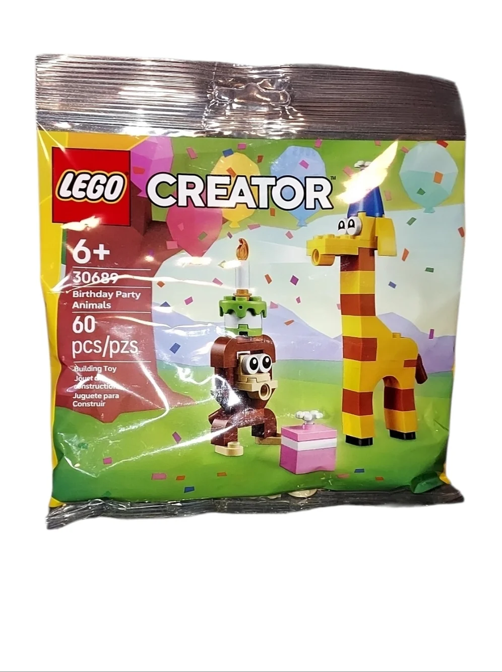 LEGO Creator Birthday Party Animals building set, model number 30689